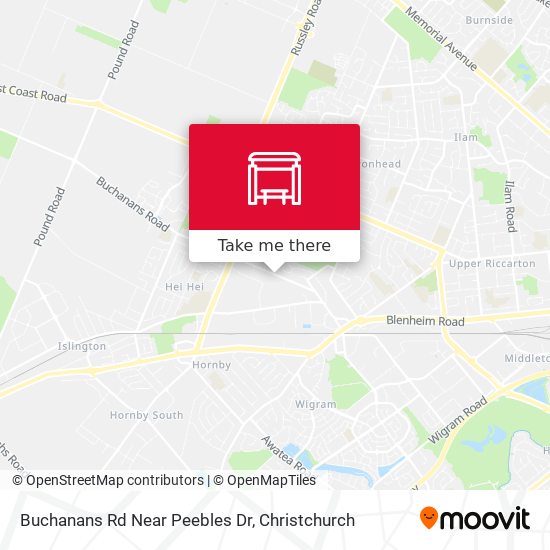 Buchanans Rd Near Peebles Dr map