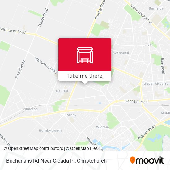 Buchanans Rd Near Cicada Pl map
