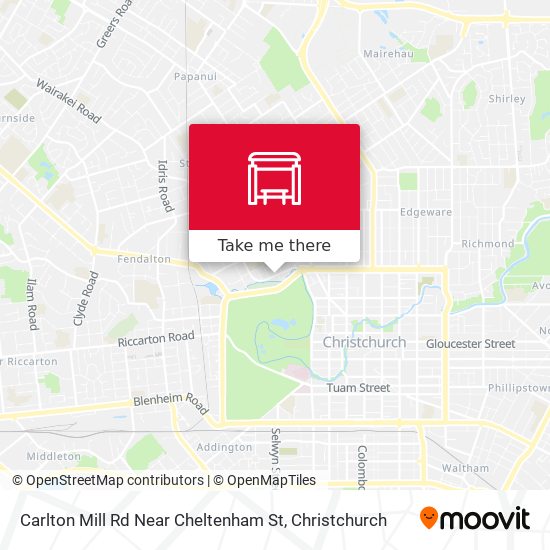 Carlton Mill Rd Near Cheltenham St map
