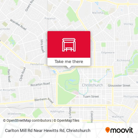 Carlton Mill Rd Near Hewitts Rd map