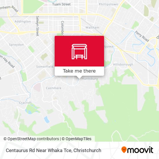 Centaurus Rd Near Whaka Tce map