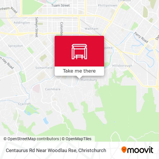 Centaurus Rd Near Woodlau Rse map