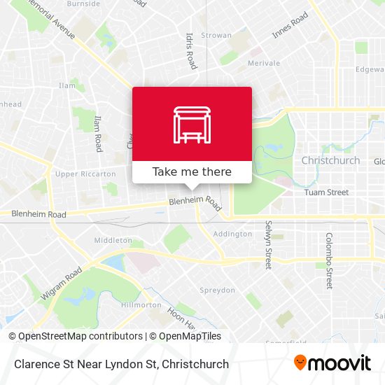 Clarence St Near Lyndon St map
