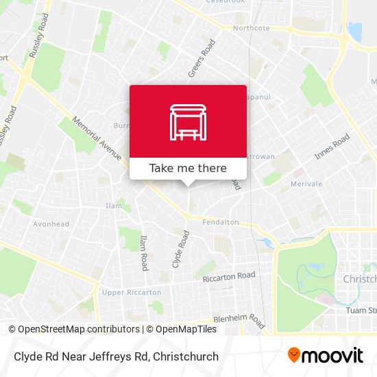 Clyde Rd Near Jeffreys Rd map
