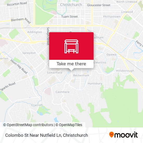 Colombo St Near Nutfield Ln map