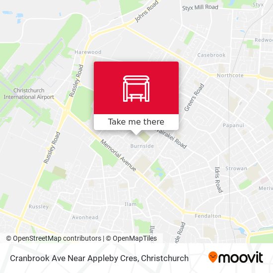 Cranbrook Ave Near Appleby Cres map