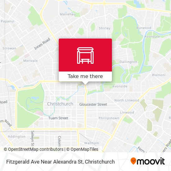 Fitzgerald Ave Near Alexandra St map