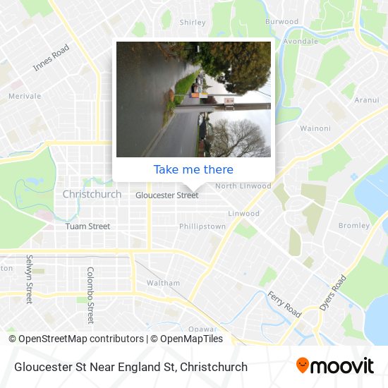 Gloucester St Near England St map