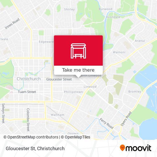 Gloucester St map
