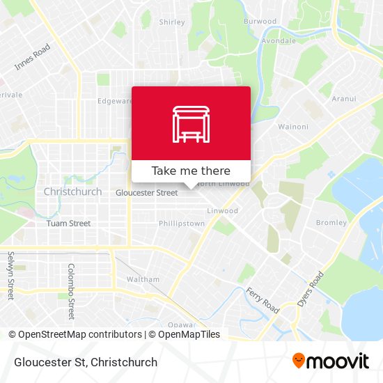 Gloucester St map