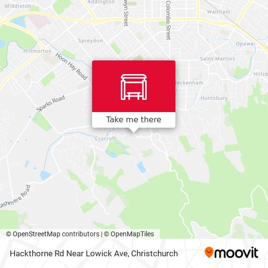 Hackthorne Rd Near Lowick Ave map