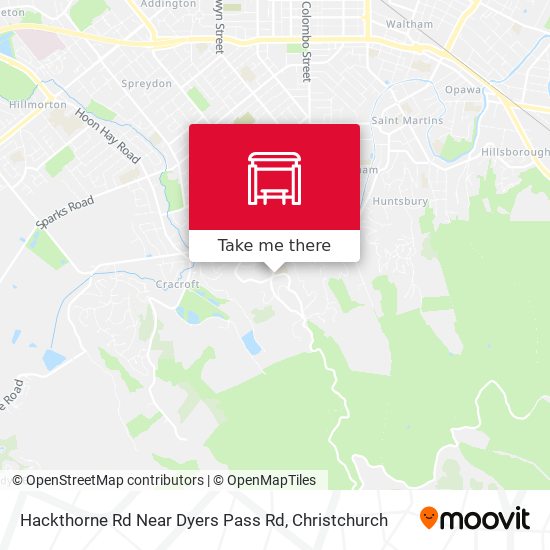 Hackthorne Rd Near Dyers Pass Rd map