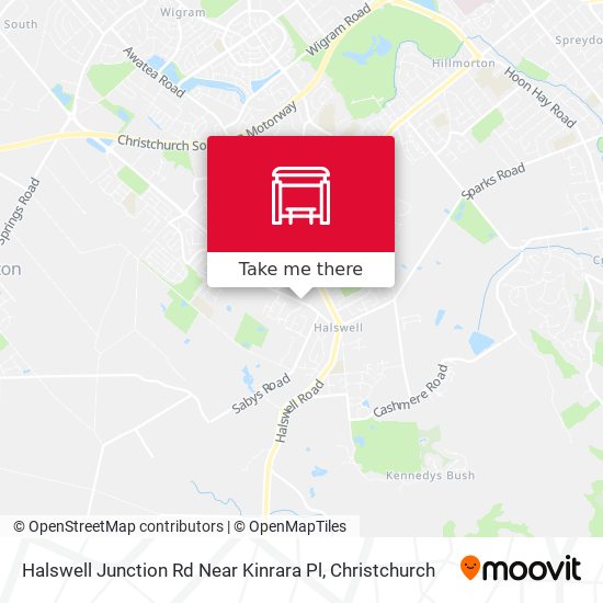 Halswell Junction Rd Near Kinrara Pl map