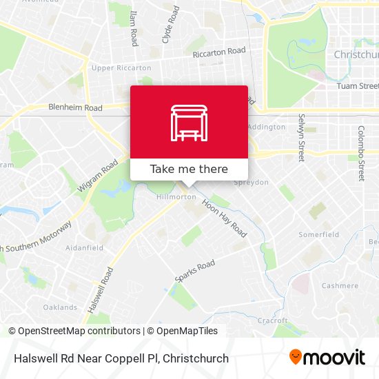 Halswell Rd Near Coppell Pl map