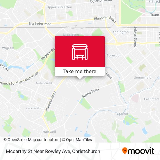 Mccarthy St Near Rowley Ave map