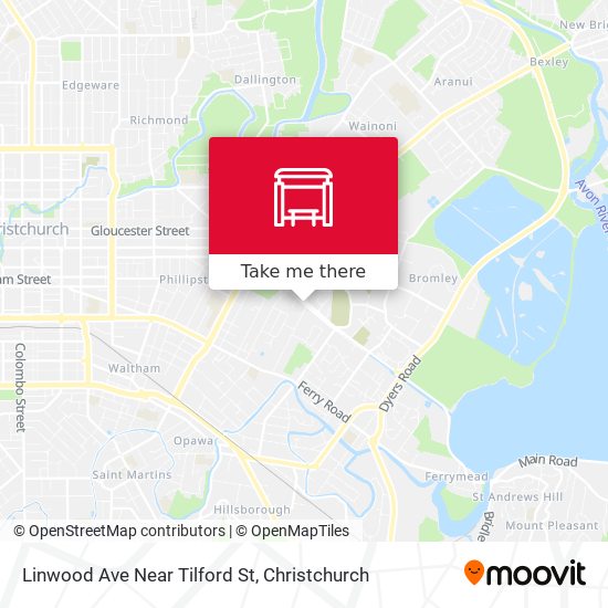 Linwood Ave Near Tilford St map