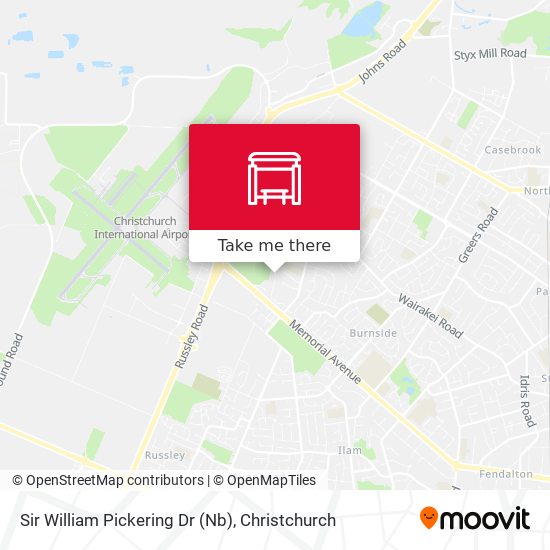 Sir William Pickering Dr (Nb) map