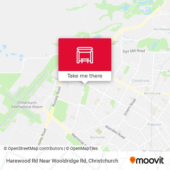 Harewood Rd Near Wooldridge Rd map