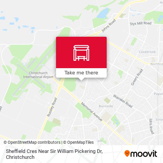 Sheffield Cres Near Sir William Pickering Dr map