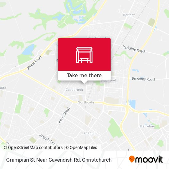 Grampian St Near Cavendish Rd map