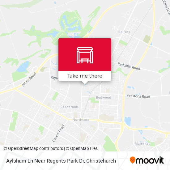 Aylsham Ln Near Regents Park Dr map