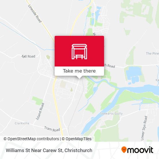 Williams St Near Carew St map