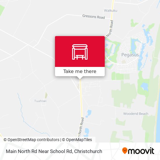 Main North Rd Near School Rd map