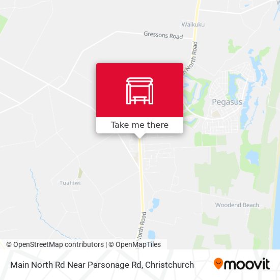 Main North Rd Near Parsonage Rd map