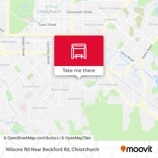 Wilsons Rd Near Beckford Rd map