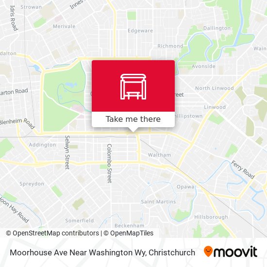 Moorhouse Ave Near Washington Wy map