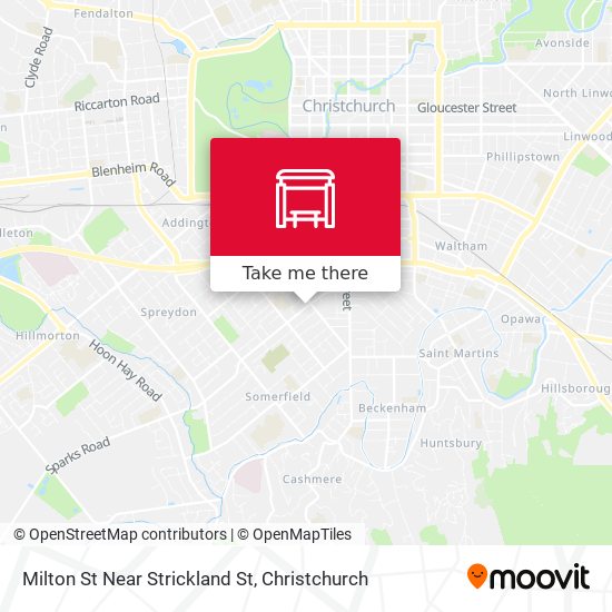 Milton St Near Strickland St map