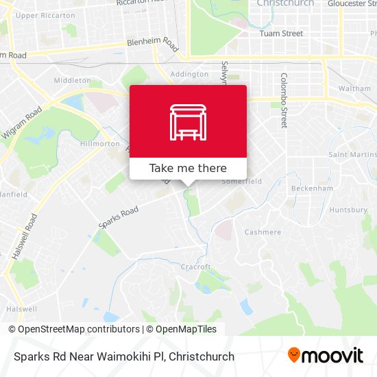 Sparks Rd Near Waimokihi Pl map