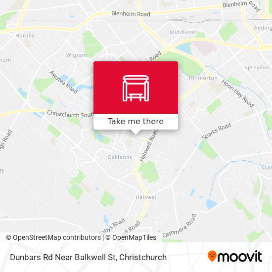 Dunbars Rd Near Balkwell St map