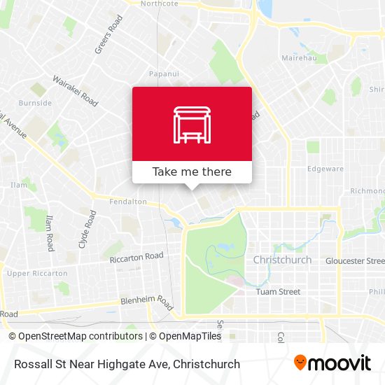 Rossall St Near Highgate Ave map