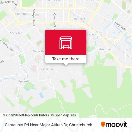 Centaurus Rd Near Major Aitken Dr map
