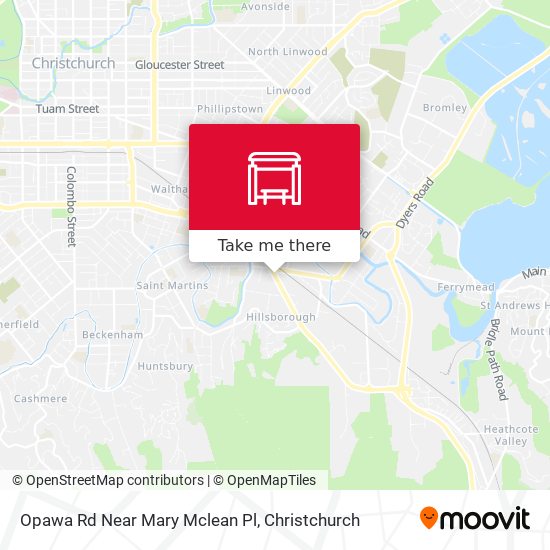 Opawa Rd Near Mary Mclean Pl map