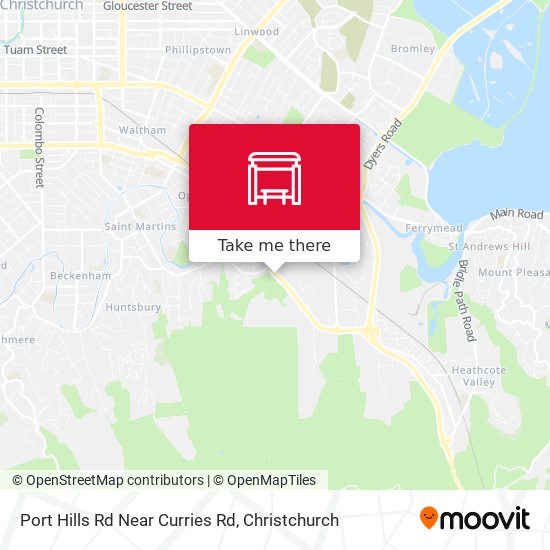 Port Hills Rd Near Curries Rd map