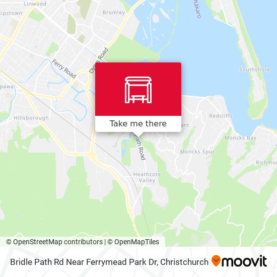 Bridle Path Rd Near Ferrymead Park Dr map