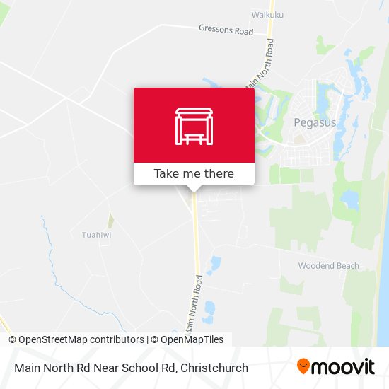 Main North Rd Near School Rd map