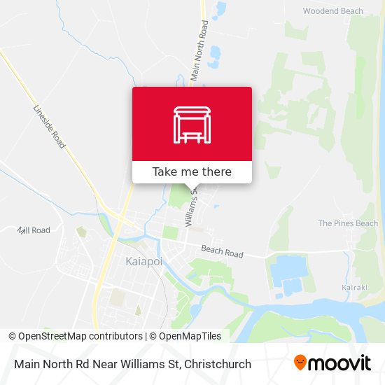 Main North Rd Near Williams St map