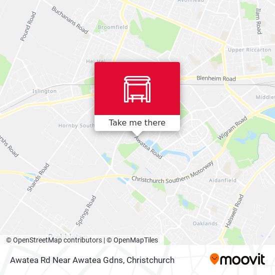 Awatea Rd Near Awatea Gdns map