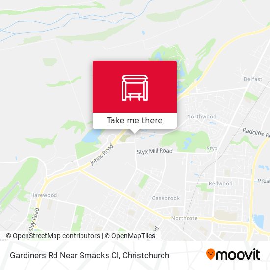 Gardiners Rd Near Smacks Cl map
