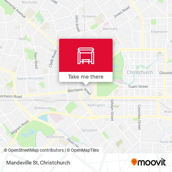 Mandeville St map