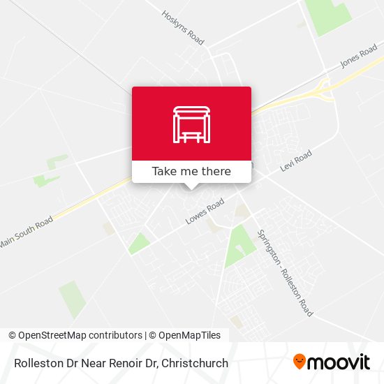 Rolleston Dr Near Renoir Dr map