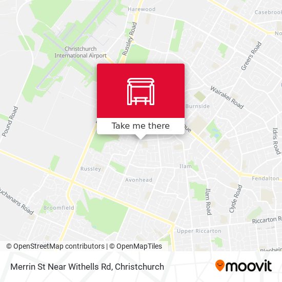 Merrin St Near Withells Rd map