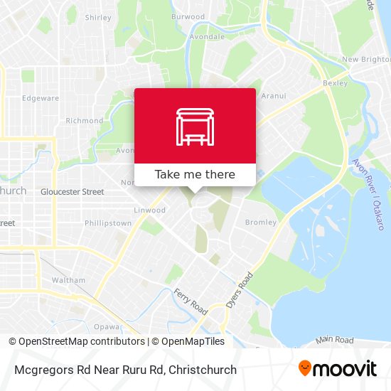Mcgregors Rd Near Ruru Rd map
