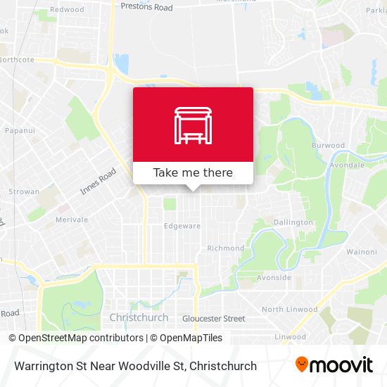 Warrington St Near Woodville St map