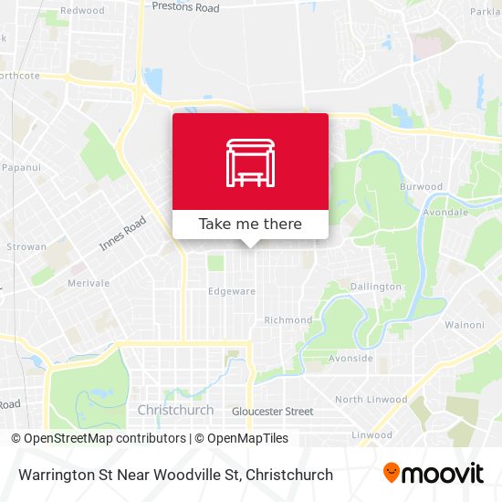 Warrington St Near Woodville St map