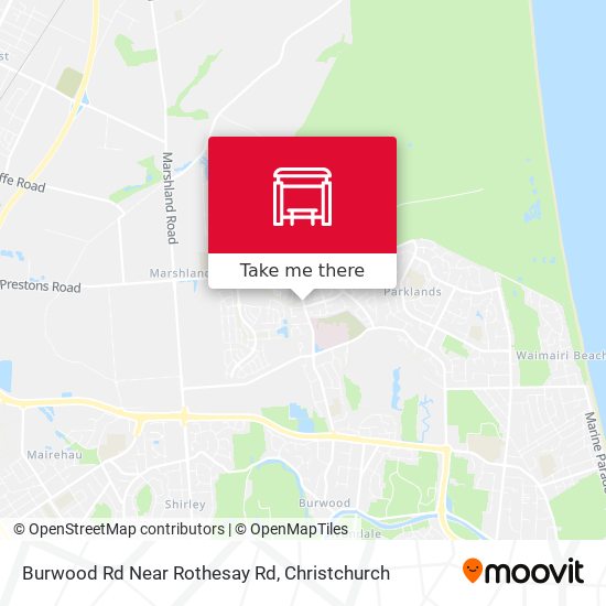 Burwood Rd Near Rothesay Rd map