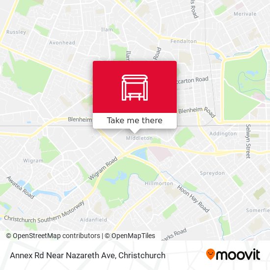 Annex Rd Near Nazareth Ave map